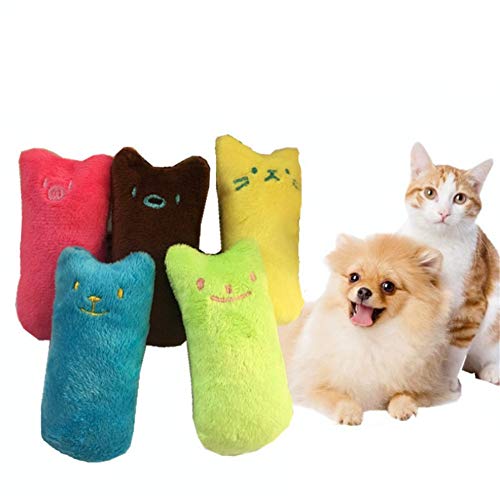 hongyupu Cat Toy Katzen Spielzeug Katzenfeder Spielzeug Interaktives Katzenspielzeug für Indoor-Katzen Katze Spielzeug Bälle 5pcs von hongyupu