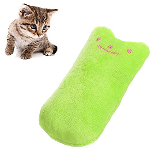 hongyupu Cat Toy Katzen Spielzeug Katzenfeder Spielzeug Interaktives Katzenspielzeug für Indoor-Katzen Katze Spielzeug Bälle Green von hongyupu