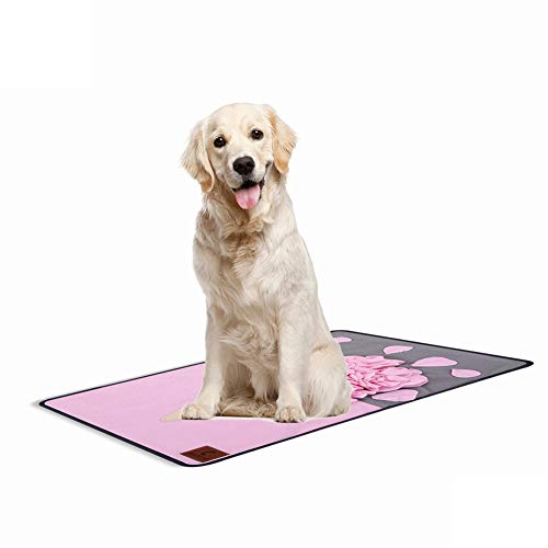 hongyupu Schnüffelrasen Schnüffelteppich für Hunde Für Hunde Hundegehirnspiele Hundeschnüffeldecke Hund Snuffle Mat Large Stress Release Snuffle Mat von hongyupu