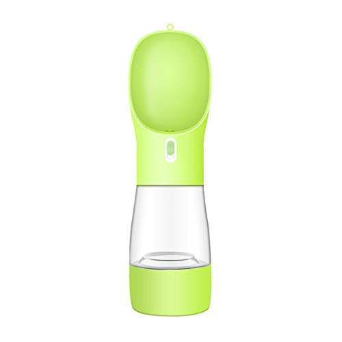 hongyupu Wasserflasche Hund Unterwegs Trinkflasche Hunde für Unterwegs Auslaufsichere Hundetrinkflasche Hundetrinkwasserflasche Hundetrinkflasche Portable Green von hongyupu