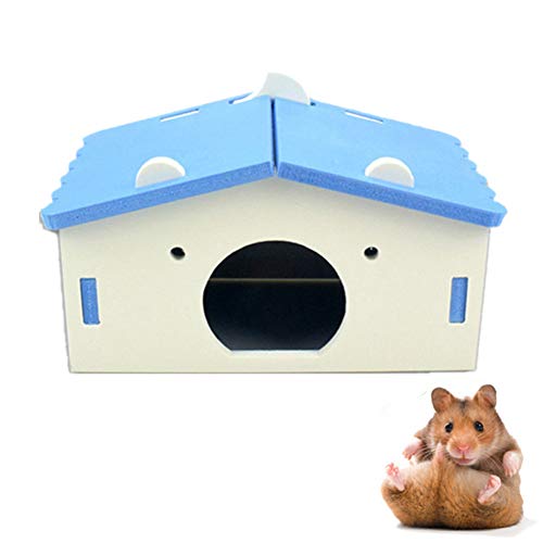 hongyupu buddelkiste Kaninchen kaninchenhaus Hamster Bett Hamster Hamster Spielzeug Zwerg Hamster käfig Blue von hongyupu