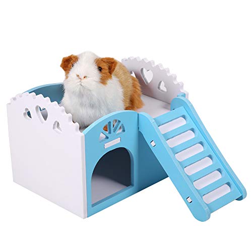 hongyupu kaninchenhaus buddelkiste Kaninchen Hamster Hamster zubehör Hamster Bett Zwerg Hamster käfig Blue von hongyupu