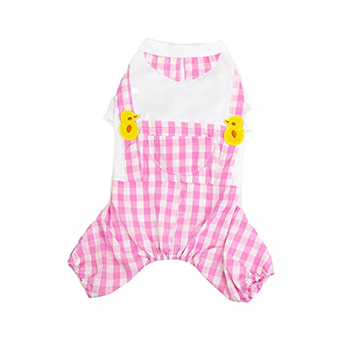 Hunde Mantel Sommer hundekleidung Sommer Kleidung für Hunde Hundemäntel Niedliche Kleidung Kätzchen Kleidung Welpenkleidung Katze Kleidung Haustiere 2X-Large,pink von huahuajia