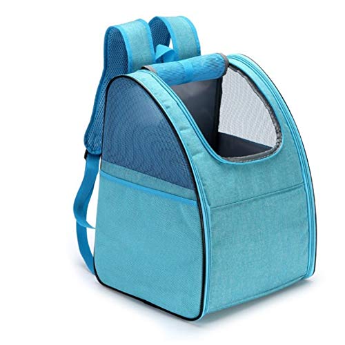 huahuajia Hundetragetasche Hunderucksack Kleine Hunde Hundeträger Handtasche Hundeträger für mittlere Hunde Hunderucksack Hundereiseträger Blue von huahuajia