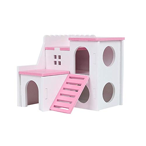 huahuajia buddelkiste Kaninchen hamsterkäfig Glas Hamster Hamster Spielzeug Hamster Bett Hamster zubehör pink von huahuajia