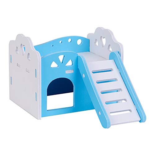 huahuajia hamsterhaus buddelkiste Kaninchen Zwerg Hamster käfig Hamster Hamster zubehör Hamster Spielzeug Blue von huahuajia