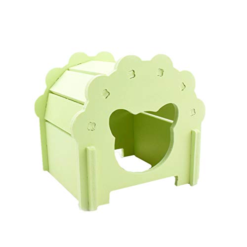 huahuajia hasenhaus Hamster Hamster Spielzeug Zwerg Hamster käfig Hamster Hamster zubehör 8.8cm,Green von huahuajia