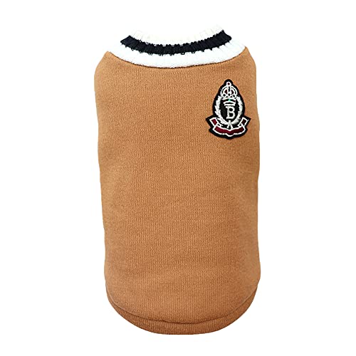 huahuajia hundekleidung Sommer Sommer Hunde Klamotten Hundekleidung für den Sommer Niedliche Kleidung Haustier-Kleidung Hundekleidung für kleine Hunde 2X-Large,Brown von huahuajia