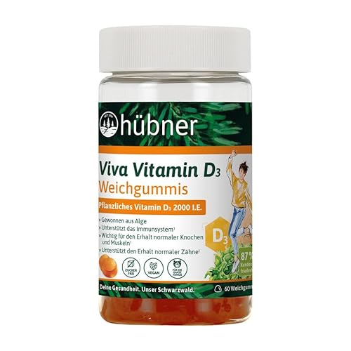 hübner® Viva Vitamin D3 Weichgummis von hübner