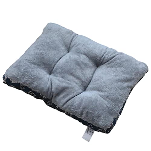 Hundekorb für Bench, Plüsch weiches Winterschlafkissen für Haustiere mit rutschfester Unterseite, Durable Hundebett Cosy Zwinger Pad Haustiere Kissen für Hunde, Katzen Huiba von huiba