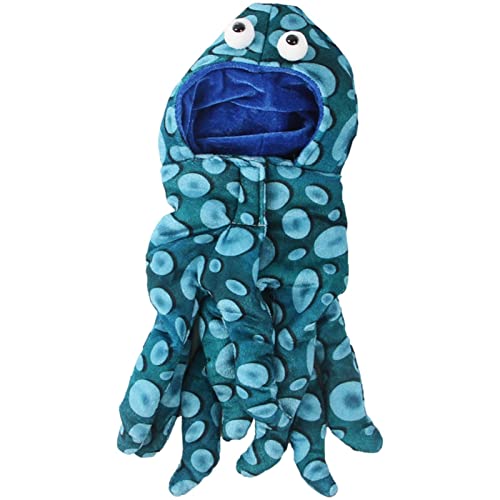 huiba Octopus Hundekostüm für Halloween, Octopus Pet Cosplay Outfit Dress Up | niedliches Urlaubskostüm für Welpen, für die Weihnachtshochzeit des neuen Jahres Abbto von huiba