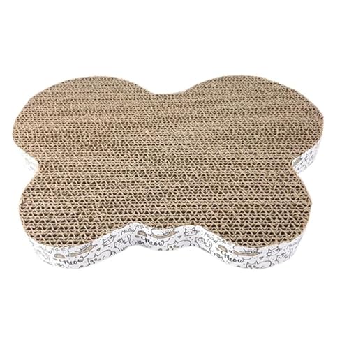 Durable Multiple Shape Cat Scratcher Pad Schleifen Krallen Karton Katzen Kratzen Papier Board Kätzchen Schaber Haustier Spielzeug Kratzbrett Für Katzen Niedlich Kratzbrett Für Indoor Katzen Kratzbrett von huwvqci