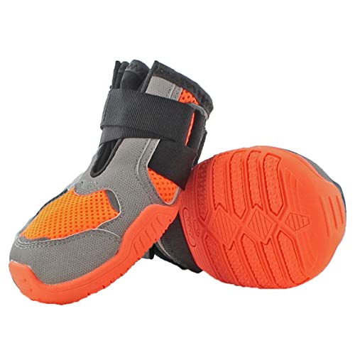 Hundeschuhe Pad N'Protect Air Khan (Orange, 64 mm) von I-dog