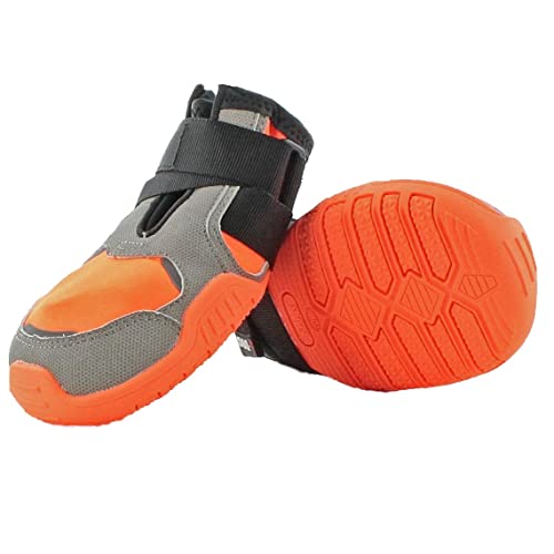 Hundeschuhe Pad N'Protect Polar Khan (Orange, 45 mm) von I-dog