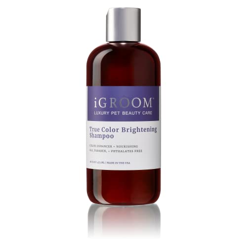 iGroom True Colour Brightening Dog Shampoo to Enhance Dull Coats, 475ml von iGroom