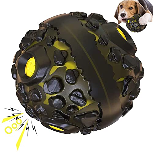 iZiv Hundeball-Spielzeug, Kicherkugel für kleine/mittelgroße Hunde, interaktives Hundespielzeug für Langeweile, lustige Kicherker, Hundebälle zum Spielen, Apportieren und beschäftigen von iZiv