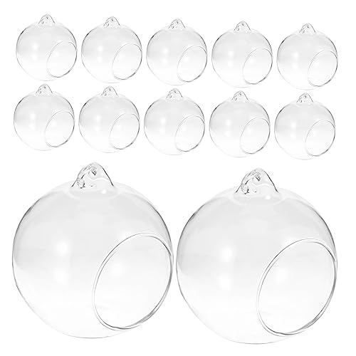 ibasenice 12 Stück -landschaftsvase Hängepflanze Hängendes Hängende Terrarienkugel Anlage -sukkulenten- Container Drinnen Glas Transparent ibasenice 12 Stück -landschaftsvase Hängepflanze Hängendes Hängende Terrarienkugel Anlage -sukkulenten- Container Drinnen Glas Transparent von ibasenice