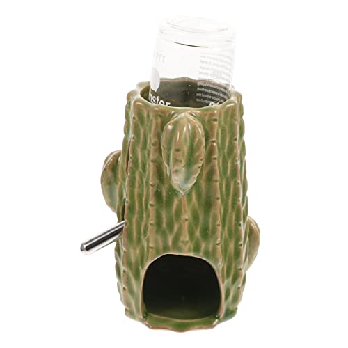 ibasenice 1Satz Cactus Wasserflasche für Hamster Einstellbare Trinkflasche mit Halterung Hamsterzubehör für Gesunde Hydration ibasenice 1Satz Cactus Wasserflasche für Hamster Einstellbare Trinkflasche mit Halterung Hamsterzubehör für Gesunde Hydration von ibasenice
