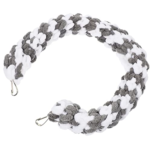 ibasenice Sugar Glider Kletterseil Käfig-Hamster-Spielzeug Zuckergleiter-kletterspielzeug Hamster-Accessoire Papagei Seil Spielzeug Rattenkäfig Haushalt Baumwollseil Hängematte Die Schaukel von ibasenice