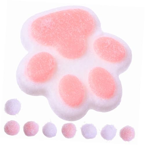 ibasenice Krallenspielzeug für Katzen Gelee-Pfote Squishy- mit Pfotenmotiv matschig lustiges sensorisches weiches Quetschspielzeug Squishy-Pfote der Katze PVC von ibasenice