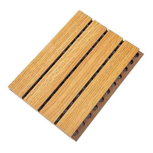 ibasenice Schalldämmplatten aus Holz Bretter akustische Absorptionsplatte zimmerdecke schallisolierung Door Sound proofing schlüsselbrett Holz holzplatte Studio-Akustikplatte ktv liefert von ibasenice