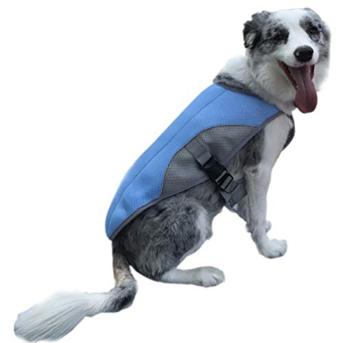 ibasenice Sommerkleid Sommer Kühlung Weste Sommer Hund Harness Kühlung Mantel Hitzschlag Pr? Hund Shirts für Eckz?hne Hund Katze Pet Sommerblusen von ibasenice