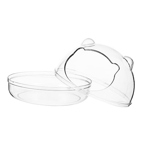 ibasenice Transparente Hamster Badewanne für Kleintiere Skid Design Kompakt und Langlebig für Hamsterbadnutzung zu Reinigen und Verwenden Perfektes Zubehör ibasenice Transparente Hamster Badewanne für Kleintiere Skid Design Kompakt und Langlebig für Hamsterbadnutzung zu Reinigen und Verwenden Perfektes Zubehör von ibasenice