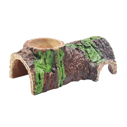 Reptilienhöhle, Sonnenbereich, Versteck, Simulationsrindenplattform Für Bartagamen, Eidechsen, Geckos, Schildkröten, Amphibien, Terrarium-, Wasserschalen-zubehör Reptilienhöhle, Sonnenbereich, Versteck, Simulationsrindenplattform Für Bartagamen, Eidechsen, Geckos, Schildkröten, Amphibien, Terrarium-, Wasserschalen-zubehör von ifundom