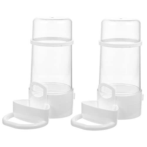ifundom 2 Stück Automatisches Fütterungsgerät Vogeltrinker Vogelhäuschen zum Aufhängen im Freien Hamster zubehör Multifunktionaler Wasserfutterhalter für Vögel Vogelfütterer Plastik Weiß ifundom 2 Stück Automatisches Fütterungsgerät Vogeltrinker Vogelhäuschen zum Aufhängen im Freien Hamster zubehör Multifunktionaler Wasserfutterhalter für Vögel Vogelfütterer Plastik Weiß von ifundom