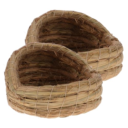 ifundom 2stücke Woven Chicken Nest Gewebte Hühner Schlafhütte Legenest Für Hühner Aller Wärmt Im Winter Hält Kühl Im Sommer Gemütlicher Rückzugsort Für Kleine Haustiere ifundom 2stücke Woven Chicken Nest Gewebte Hühner Schlafhütte Legenest Für Hühner Aller Wärmt Im Winter Hält Kühl Im Sommer Gemütlicher Rückzugsort Für Kleine Haustiere von ifundom