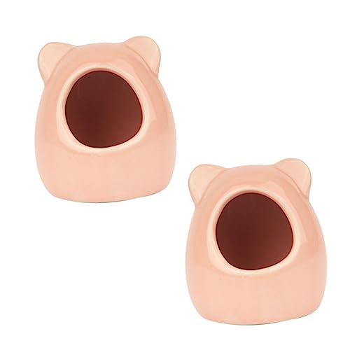 ifundom 2Stücke Kleines Keramik Hamsternest für Kühlung Bequemes Haustierhaus für Hamster Stilvolles Design Langlebig und Sicher Entspannen für Optimale Nutzung ifundom 2Stücke Kleines Keramik Hamsternest für Kühlung Bequemes Haustierhaus für Hamster Stilvolles Design Langlebig und Sicher Entspannen für Optimale Nutzung von ifundom