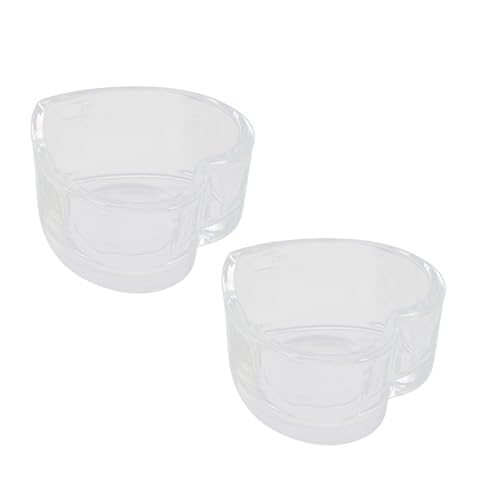 ifundom 2Stücke Transparente Hamsterschalen Kompakte Waschbare Futter und Wasserschalen für Kleintiere für Hamster Meerschweinchen und Andere Haustiere Platzsparend ifundom 2Stücke Transparente Hamsterschalen Kompakte Waschbare Futter und Wasserschalen für Kleintiere für Hamster Meerschweinchen und Andere Haustiere Platzsparend von ifundom