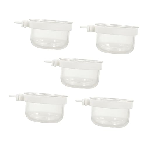 ifundom 5 Stück Vogelfutterbox Futternapf für Vogelkäfig Fütterung Hängenden Vogelhäuschen Schüssel für Papageienkäfig Vogelhäuschen für den Haushalt Acryl Transparent ifundom 5 Stück Vogelfutterbox Futternapf für Vogelkäfig Fütterung Hängenden Vogelhäuschen Schüssel für Papageienkäfig Vogelhäuschen für den Haushalt Acryl Transparent von ifundom