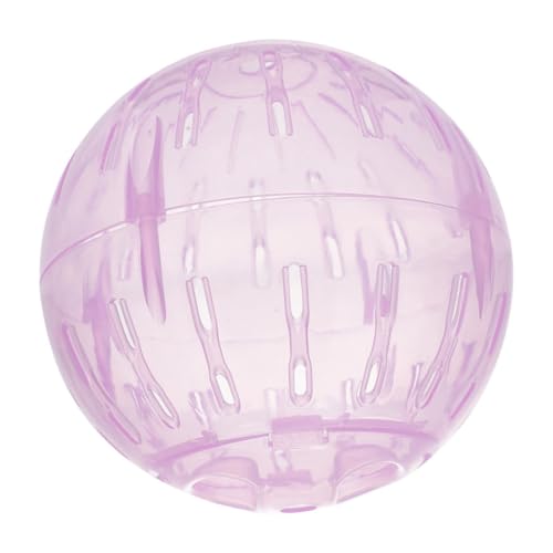 ifundom Hamster Laufball Hamsterrad Spielzeug Kunststoff-Hamsterball Hamster Trainingshilfe Hamster Laufrad Hamster Laufkugel Ratten-Übungsball Rennmaus-Joggingball-Spielzeug Plastik Rosa von ifundom