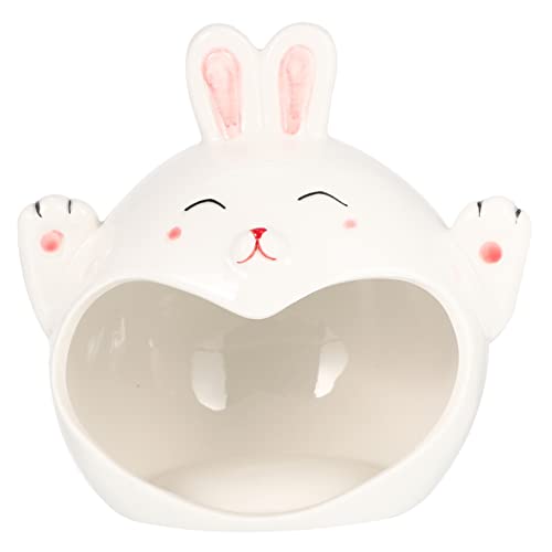 ifundom Hamsterhaus aus Keramik Kühlendes Schlafnest für Kleintiere Cartoon Design Langlebig und Pflegeleicht für Hamster und Andere Nager ifundom Hamsterhaus aus Keramik Kühlendes Schlafnest für Kleintiere Cartoon Design Langlebig und Pflegeleicht für Hamster und Andere Nager von ifundom