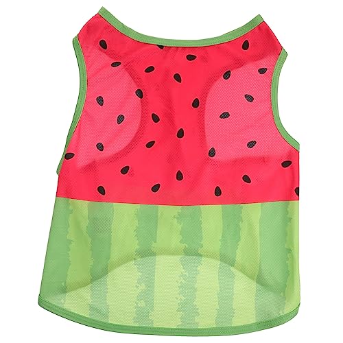 ifundom Kühlende Eisweste Für Hunde Haustierweste Aus Hochwertigem Material Atmungsaktiv Und Bequem Wassermelonen-t-Shirt Design Für Sommerhitze Und Outdoor-aktivitäten ifundom Kühlende Eisweste Für Hunde Haustierweste Aus Hochwertigem Material Atmungsaktiv Und Bequem Wassermelonen-t-Shirt Design Für Sommerhitze Und Outdoor-aktivitäten von ifundom