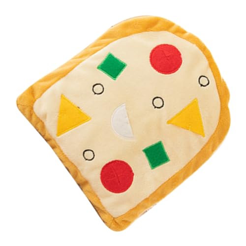 ifundom Kauspielzeug für Haustiere Quietschendes Pizza Form aus Strapazierfähigem Material für Kleine und Mittelgroße und Katzen Fördert Zahnpflege ifundom Kauspielzeug für Haustiere Quietschendes Pizza Form aus Strapazierfähigem Material für Kleine und Mittelgroße und Katzen Fördert Zahnpflege von ifundom