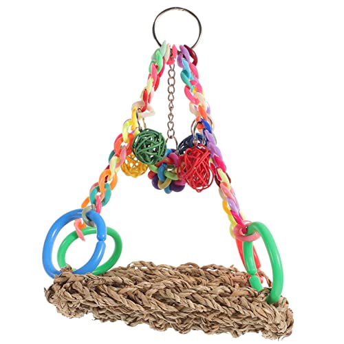 ifundom Parrot Spielzeug Woven Bird Perch Und Schaukel Für Papageien Für Wellensittiche Conures Und Andere Vögel Strapazierfähig Und Einfach Zu Befestigen Fördert Spiel Und ifundom Parrot Spielzeug Woven Bird Perch Und Schaukel Für Papageien Für Wellensittiche Conures Und Andere Vögel Strapazierfähig Und Einfach Zu Befestigen Fördert Spiel Und von ifundom