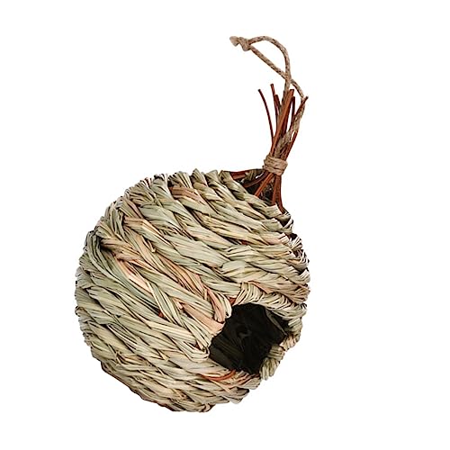 ifundom Vogelnestdekoration hängend vogelkisten Garten kleine vögel Verschachtelung Vogelhaus Vogelhäuser aus Stroh Vogelhäuschen für draußen Vogelhäuser im Freien Rattan Khaki ifundom Vogelnestdekoration hängend vogelkisten Garten kleine vögel Verschachtelung Vogelhaus Vogelhäuser aus Stroh Vogelhäuschen für draußen Vogelhäuser im Freien Rattan Khaki von ifundom