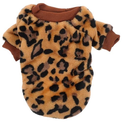 ifundom Welpen Weste Dekor Haustierzubehör Muskelshirt Hundehochzeitskleid Katzenpullover Winter-Katzen-Outfits Wintermantel Für Hunde Kleiner Zweibeinige Kleidung Der Hund Korallenvlies von ifundom