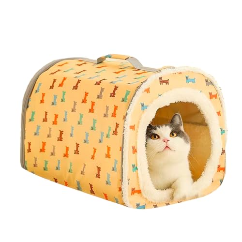 Bett Zelt für Haustiere iount | Bequemes Katzenbett 13,78 Zoll | Bequeme Höhle für kleine Hunde Oxford-Stoff | Tragbares Haus für bequeme Rückzugsort Kätzchen kleine Hunde von iount