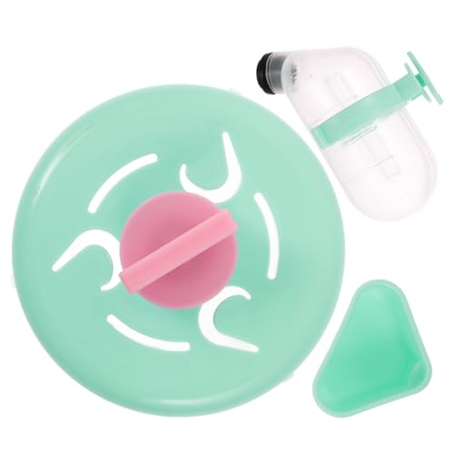 iplusmile 1 Satz Hamster-Laufrad-Trinkbrunnen Hamster nager trinkflasche Hängematte Kleiner Wassernapfspender für Hunde Tank Wassernapf für Kaninchen Futterautomat für Hamster Abs von iplusmile