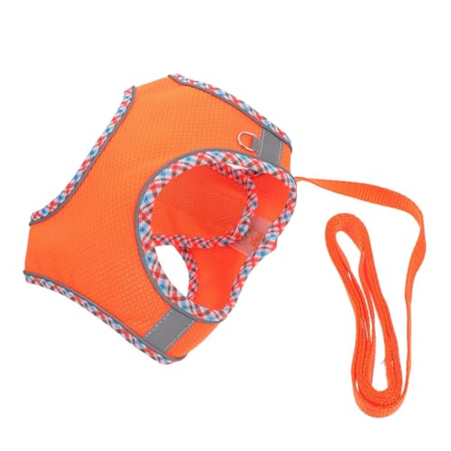 iplusmile 1 Satz Transportbox Für Haustiere Geschirr Welpe Zug Körperpflege Im Freien Chihuahua Hundegürtel Einstellbar Züchten Leine Klein Gehen Hundeweste Orange Polyester iplusmile 1 Satz Transportbox Für Haustiere Geschirr Welpe Zug Körperpflege Im Freien Chihuahua Hundegürtel Einstellbar Züchten Leine Klein Gehen Hundeweste Orange Polyester von iplusmile