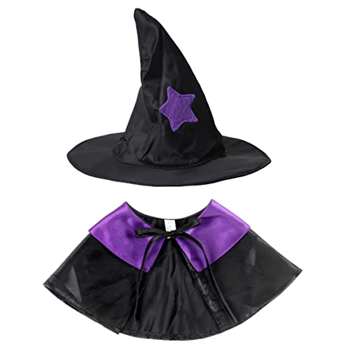 iplusmile 1 Satz Halloween-Umhang Hund Umhang Zaubererkatzenkleidung Halloween umhang Halloween kostüm weihnachtsdeko Hüte Hut für Katze Haustier Umhang die Katze Mantel Haustier-Outfit von iplusmile