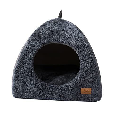 iplusmile 1stk Katzennest Plüschbett Für Katzen Hund Weiches Nest Schlafzonen Für Haustiere Wintermatte Haustier Plüsch Kätzchen Schläft Katzenbettsack Haustier Katze Warme Unterlage Tuch von iplusmile