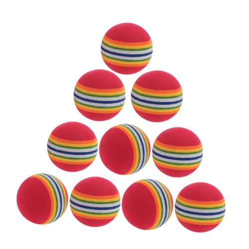 iplusmile 10 Stück Haustier Regenbogenball Welpenspielzeug Haustierspielzeug Beißspielzeug Haustierhund Beißball Hundespielzeugbälle Hundeball Hundeleckerli Ball Katzen iplusmile 10 Stück Haustier Regenbogenball Welpenspielzeug Haustierspielzeug Beißspielzeug Haustierhund Beißball Hundespielzeugbälle Hundeball Hundeleckerli Ball Katzen von iplusmile