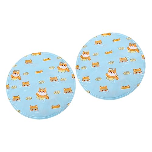 iplusmile 2st Eismatte Für Haustiere Kaninchen-kühlkissen Haustier-bodenkühlmatte Meerschweinchen Spielmatte Gel-hundematte Sommerkühlmatte Für Hunde Hund Kühlmatte Cooles Bett PVC Drinnen von iplusmile