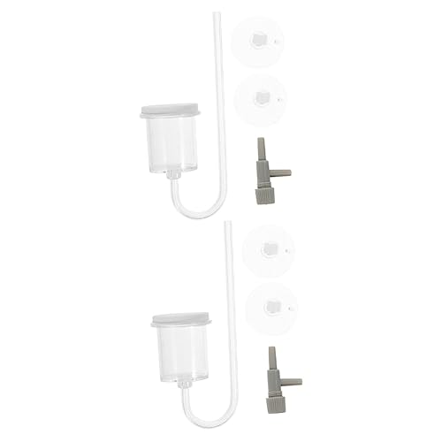 iplusmile 2 Stück Sauerstoffpumpe Mini-Aufschäumer Schneebesen USB-Luftpumpe USB-Diffusor Leise Luftpumpe Aquarium U-Form Aquarium-Diffusor Belüfterpumpe Für Aquarium von iplusmile