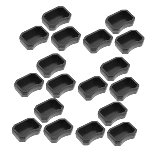 iplusmile 20 Stück Klettern des Haustierwasserbeckens Fütterung Gericht Schüssel Terrarium Terrarienschalen Futterspender für Reptilien aus Kunststoff Plastik Black iplusmile 20 Stück Klettern des Haustierwasserbeckens Fütterung Gericht Schüssel Terrarium Terrarienschalen Futterspender für Reptilien aus Kunststoff Plastik Black von iplusmile