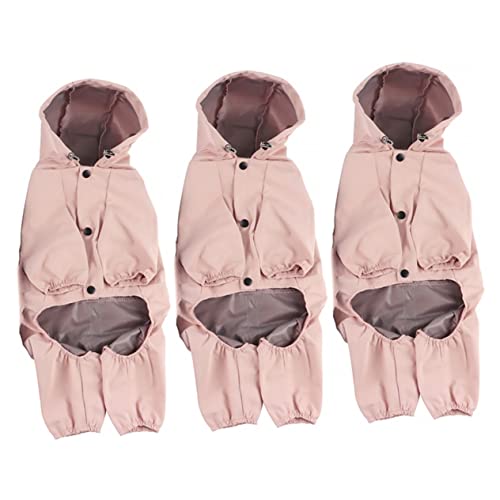 iplusmile 3st Regenmantel Für Haustiere Regenmantel Für Hunde Hundemantel Hund Regenjacke Hund Poncho Regenmantel Hunderegenmäntel Für X-große Hunde Jackenstoff Haustierzubehör Reflektierend von iplusmile